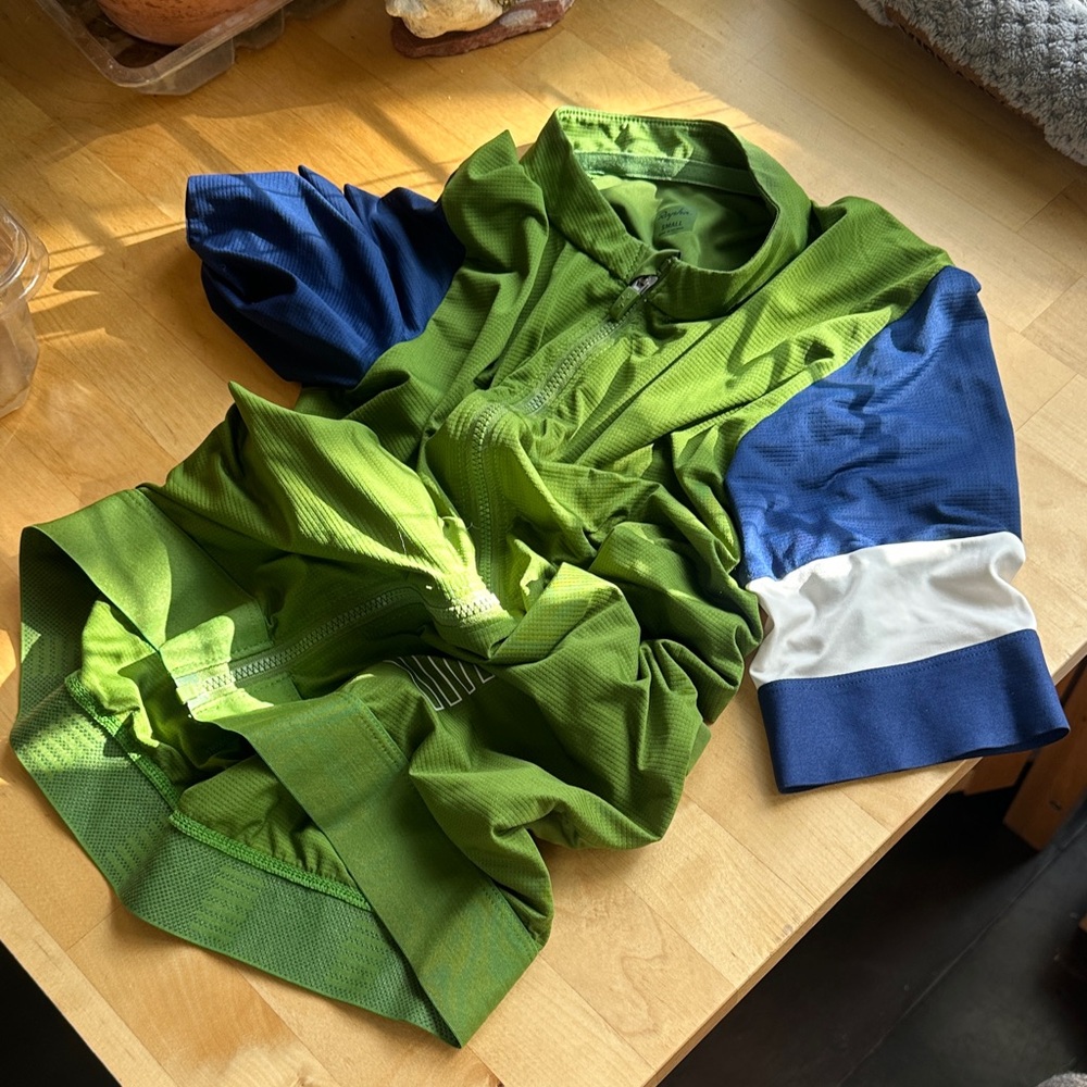 Rapha Pro Team Training Cycling Jersey Green And … - image 1